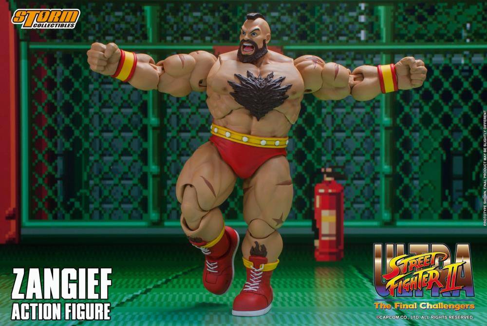 Ultra Street Fighter II: The Final Challengers Zangief 1/12 Scale Figure - Image 9