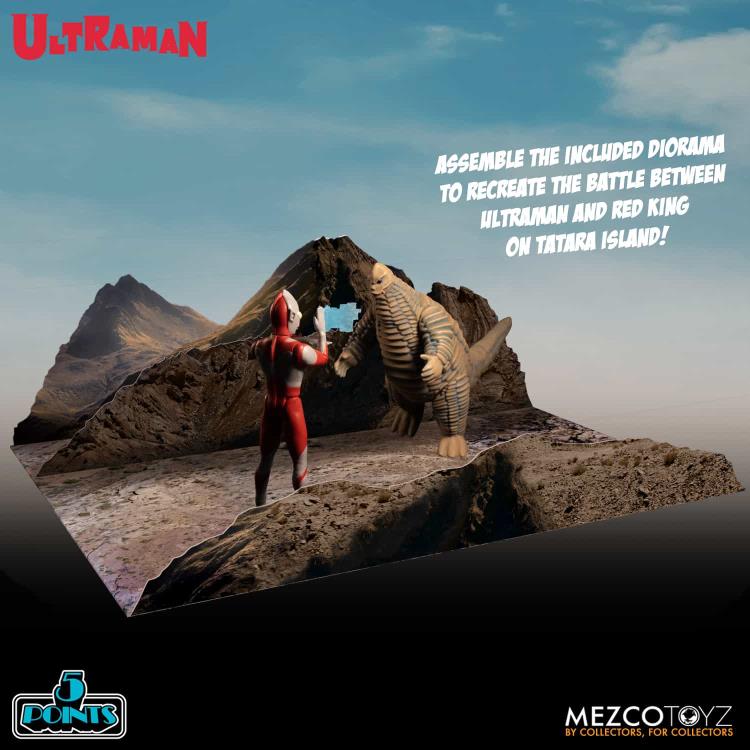 Ultraman 5 Points Ultraman and Red King Box Set - Image 3