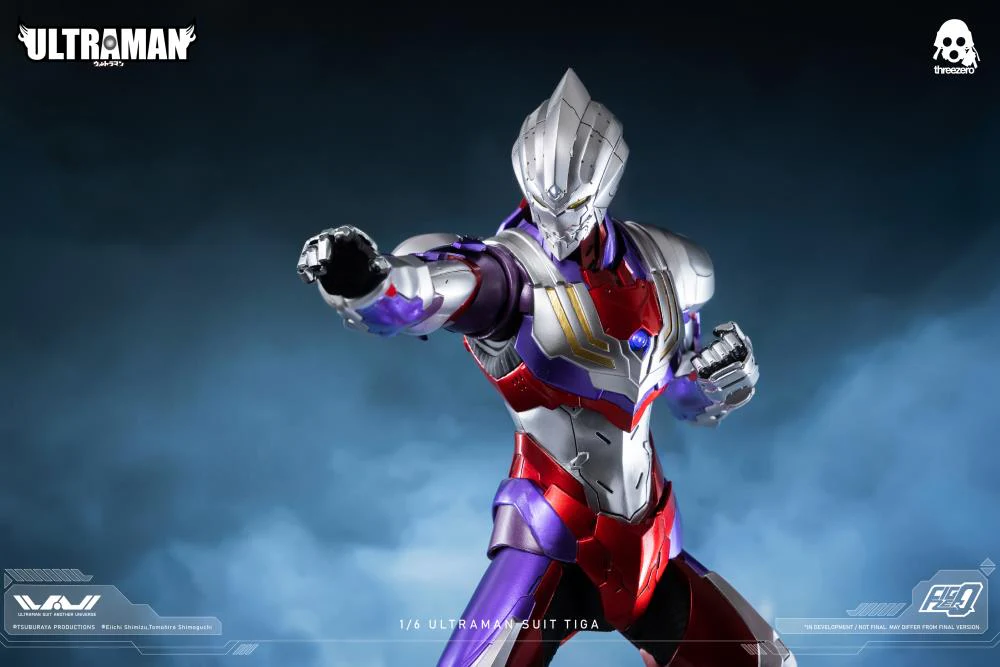 Ultraman Suit Another Universe FigZero Ultraman Suit Tiga 1/6 Scale Figure - Image 6
