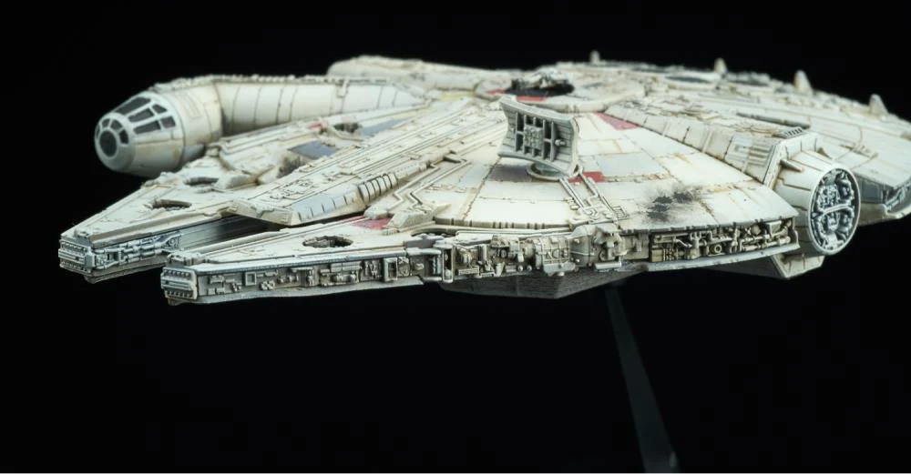 Vehicle Model #006 Millennium Falcon Model Kit - Image 6