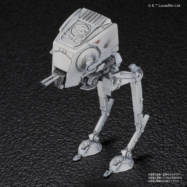 Vehicle Model #008 AT-ST & Snowspeeder Model Kit - Image 3