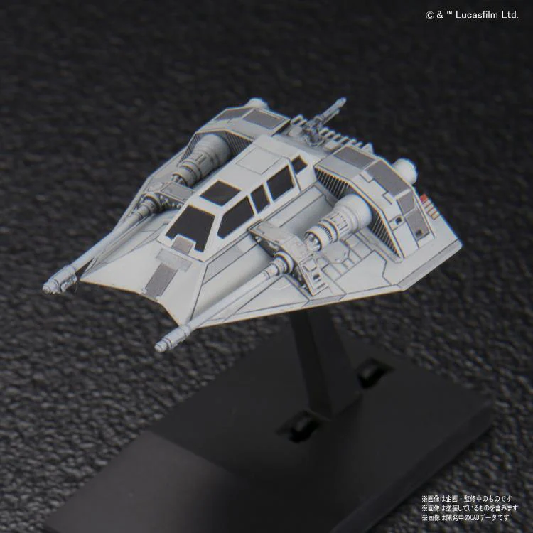 Vehicle Model #008 AT-ST & Snowspeeder Model Kit - Image 4
