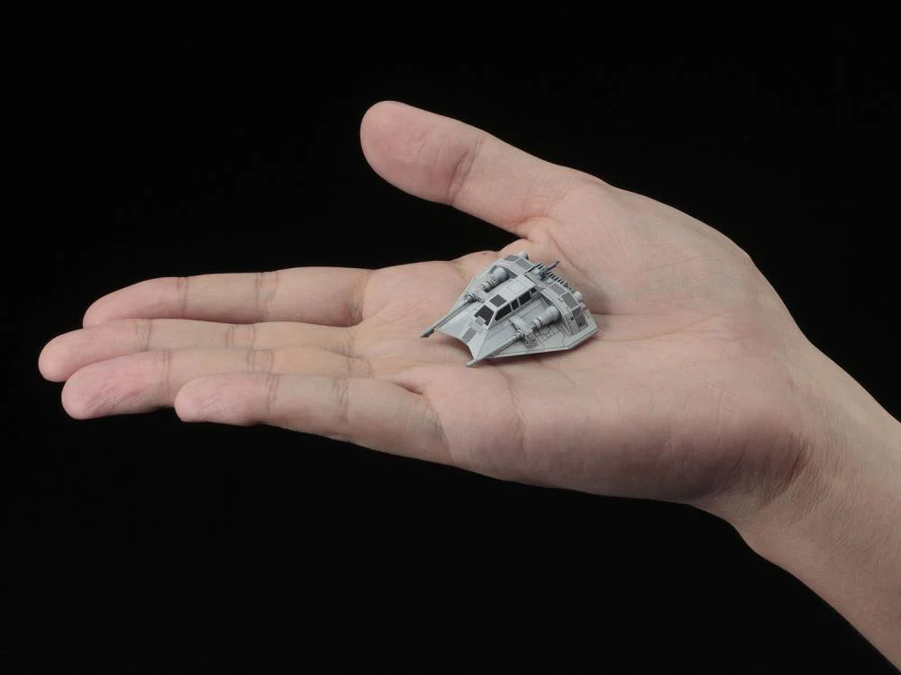 Vehicle Model #008 AT-ST & Snowspeeder Model Kit - Image 6
