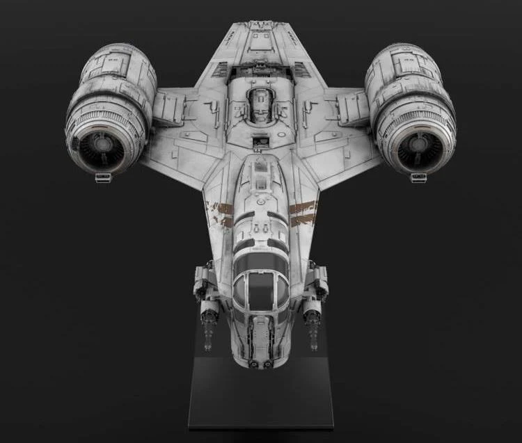 Vehicle Model #018 The Mandalorian Razor Crest Model Kit - Image 4
