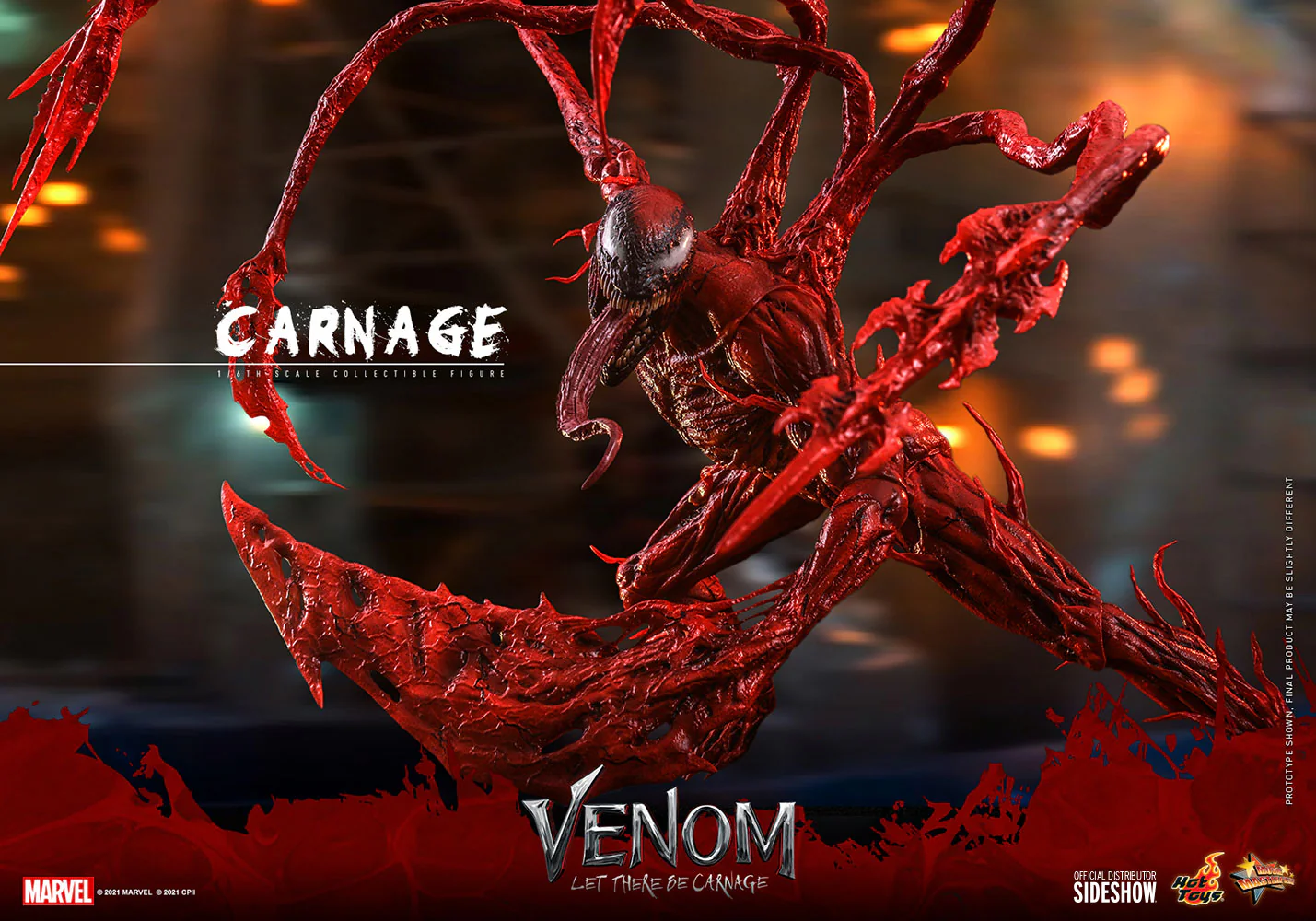 Venom: Let There Be Carnage -  Carnage Deluxe MMS620 - Image 5