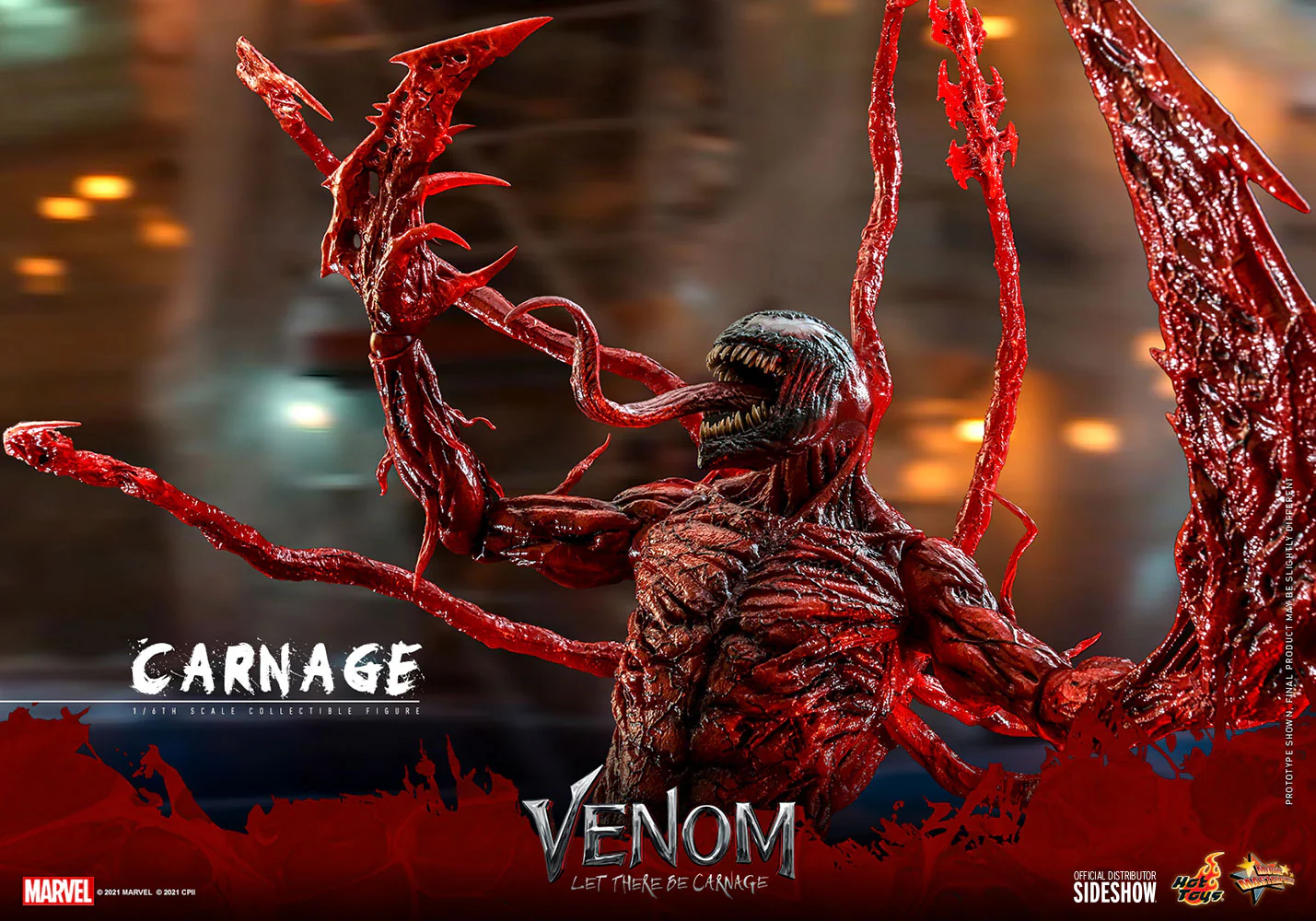 Venom: Let There Be Carnage -  Carnage Deluxe MMS620 - Image 8