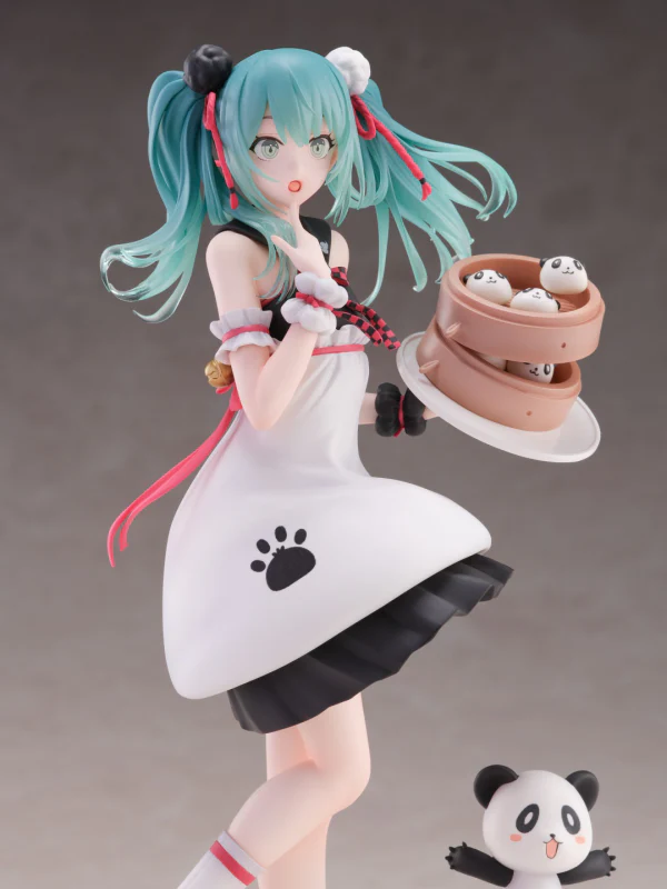 Vocaloid Hatsune Miku Panda Steamed Buns Figure - Image 8