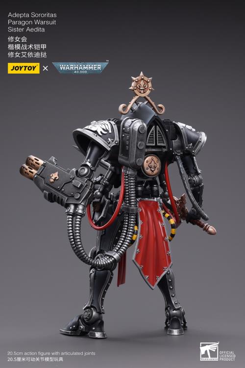 Warhammer 40k Adepta Sororitas Paragon Warsuit Sister Aedita 1/18 Scale Figure - Image 2