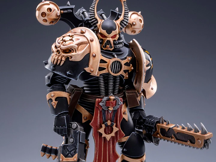 Warhammer 40K Black Legion Brother Talas 1/18 Scale Figure - Image 5