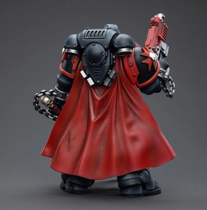 Warhammer 40K Black Templars Primaris Sword Brethren Harmund 1/18 Scale Figure - Image 5