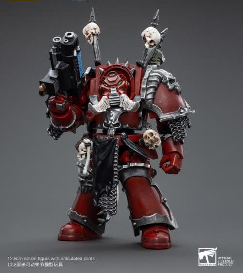 Warhammer 40k Chaos Space Marines Word Bearers Chaos Terminator Garchak Vash 1/18 Scale Figure - Image 2