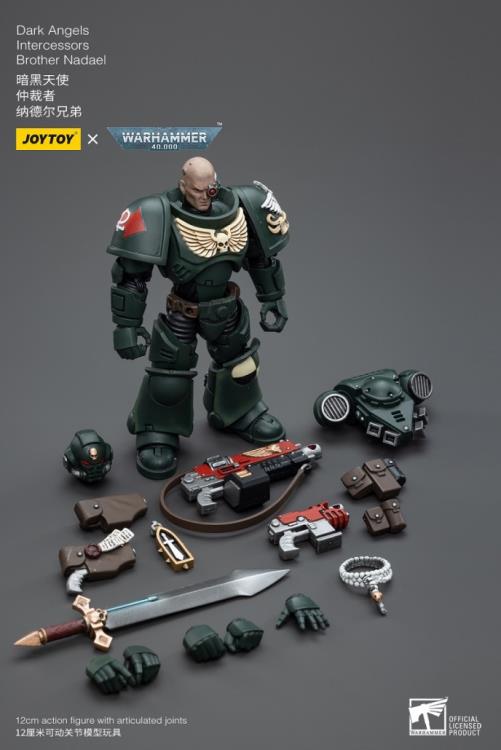 Warhammer 40K Dark Angels Intercessors Brother Nadael 1/18 Scale Figure - Image 8