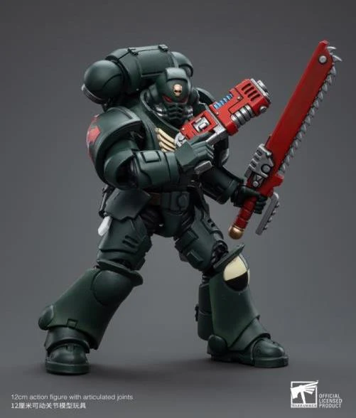 Warhammer 40K Dark Angels Intercessors Sergeant Caslan 1/18 Scale Figure - Image 7