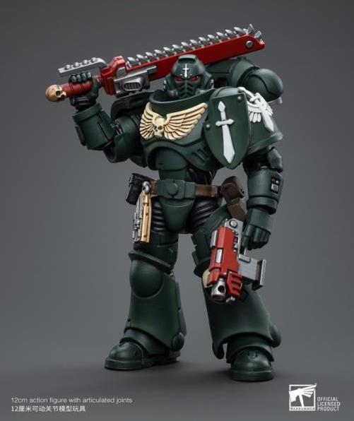 Warhammer 40K Dark Angels Intercessors Sergeant Rakiel 1/18 Scale Figure - Image 3