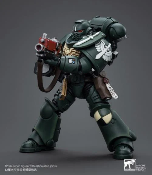 Warhammer 40K Dark Angels Intercessors Sergeant Rakiel 1/18 Scale Figure - Image 4