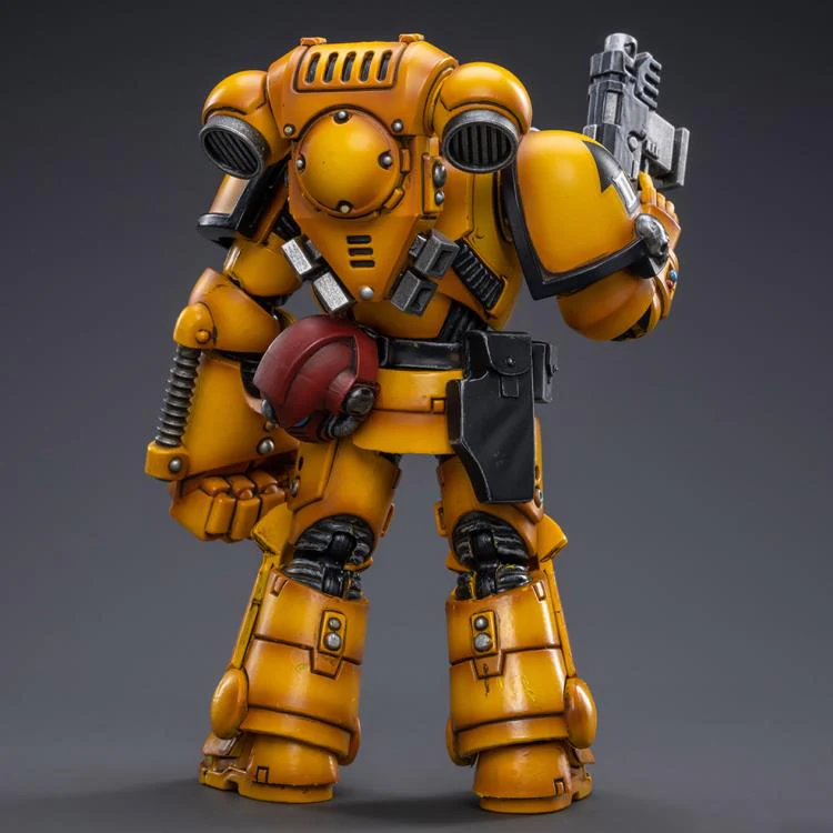 Warhammer 40K Imperial Fists Intercessors Brother Sergeant Sevito 1/18 Scale Figure - Image 4