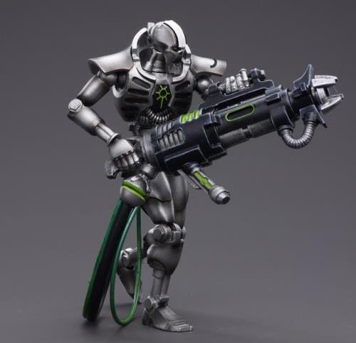 Warhammer 40k Necrons Sautekh Dynasty Immortal with Tesla Carbine 1/18 Scale Figure - Image 6