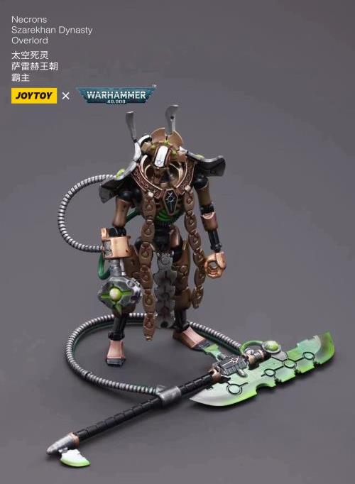 Warhammer 40k Necrons Szarekhan Dynasty Overlord 1/18 Scale Figure - Image 6