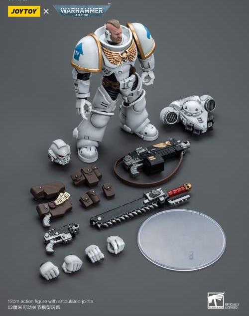 Warhammer 40k Space Marines White Consuls Intercessors 2 1/18 Scale Figure - Image 8