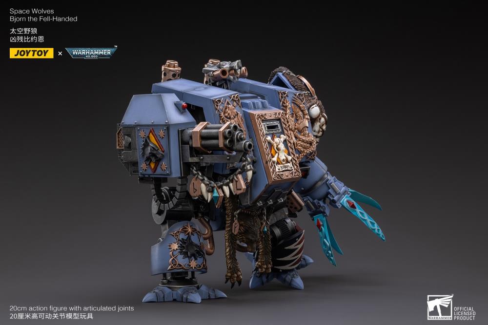 Warhammer 40K Space Wolves Bjorn The Fell-Handed  1/18 Scale Figure - Image 6