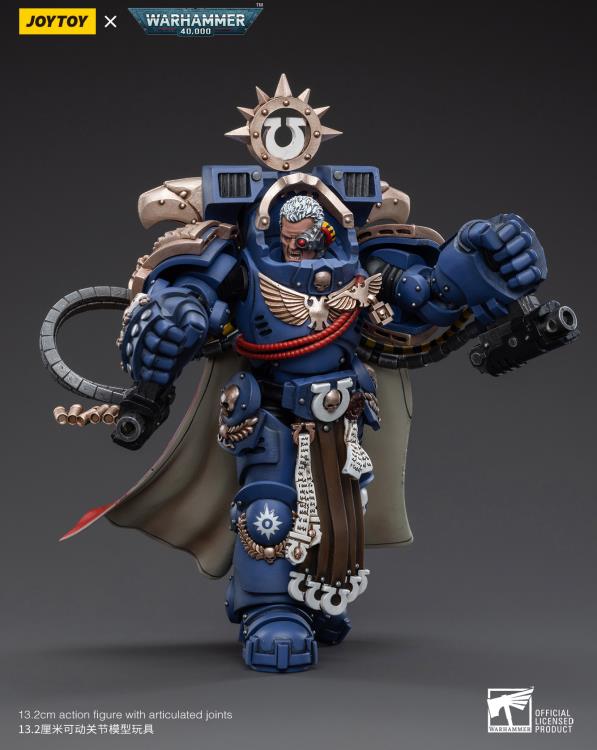 Warhammer 40K Ultramarines Chapter Master Marneus Calgar 1/18 Scale Figure - Image 3