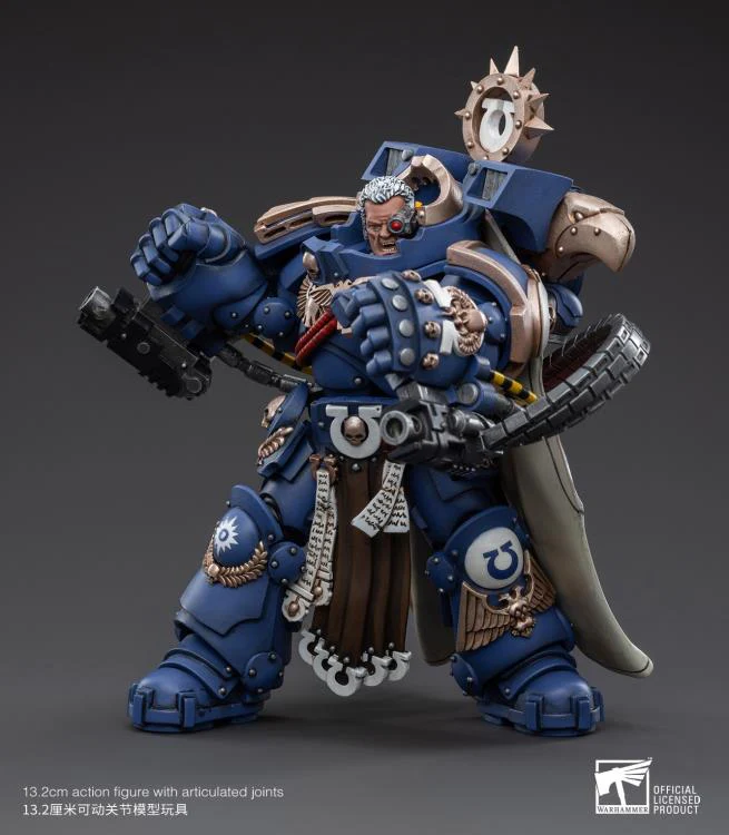Warhammer 40K Ultramarines Chapter Master Marneus Calgar 1/18 Scale Figure - Image 4