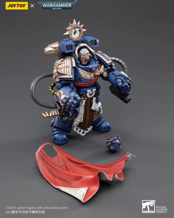 Warhammer 40K Ultramarines Chapter Master Marneus Calgar 1/18 Scale Figure - Image 7