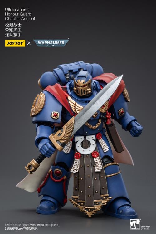 Warhammer 40K Ultramarines Honor Guard Chapter Ancient 1/18 Scale Figure - Image 3