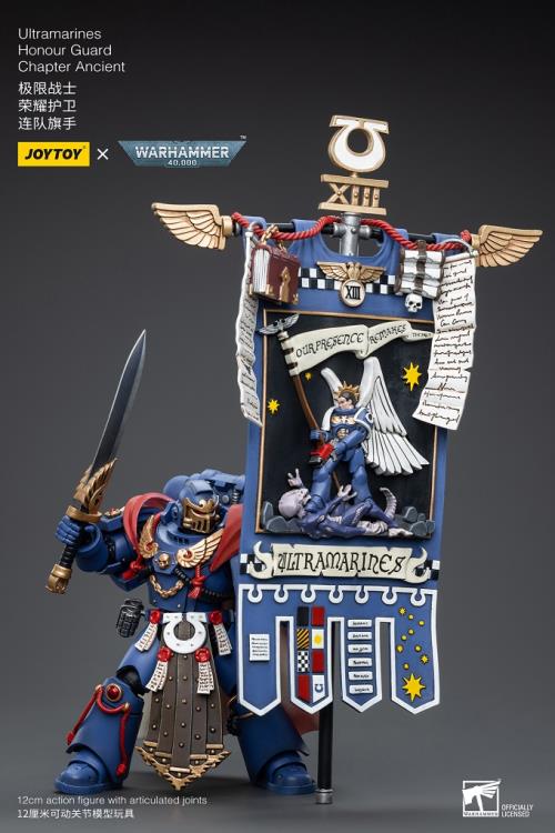 Warhammer 40K Ultramarines Honor Guard Chapter Ancient 1/18 Scale Figure - Image 4