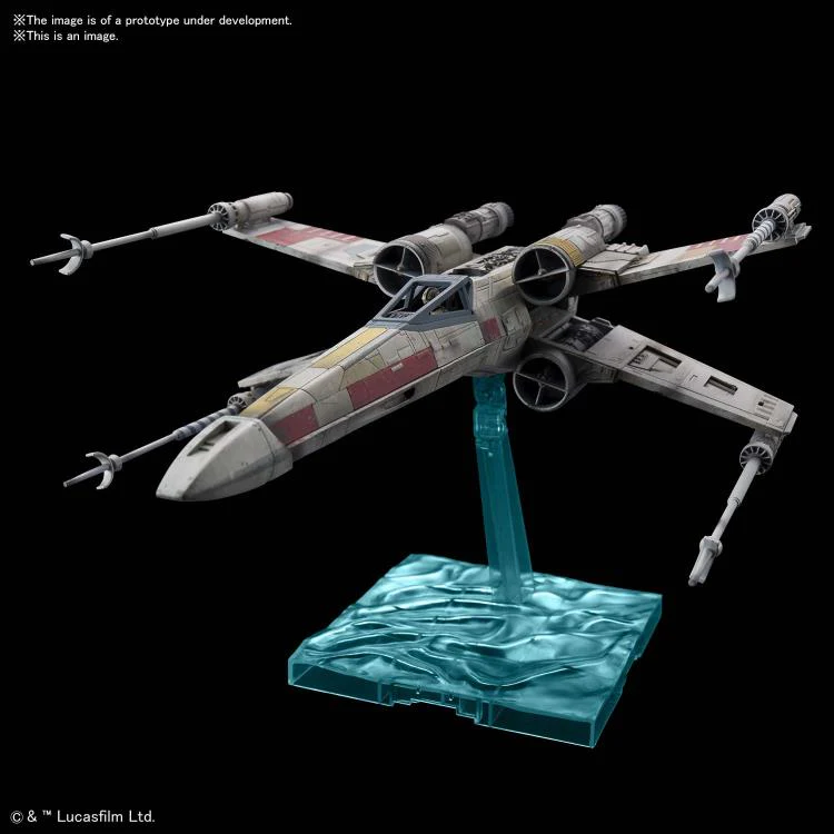 X-Wing Starfighter Red5 (Rise of Skywalker) 1/72 Scale Model Kit - Image 3