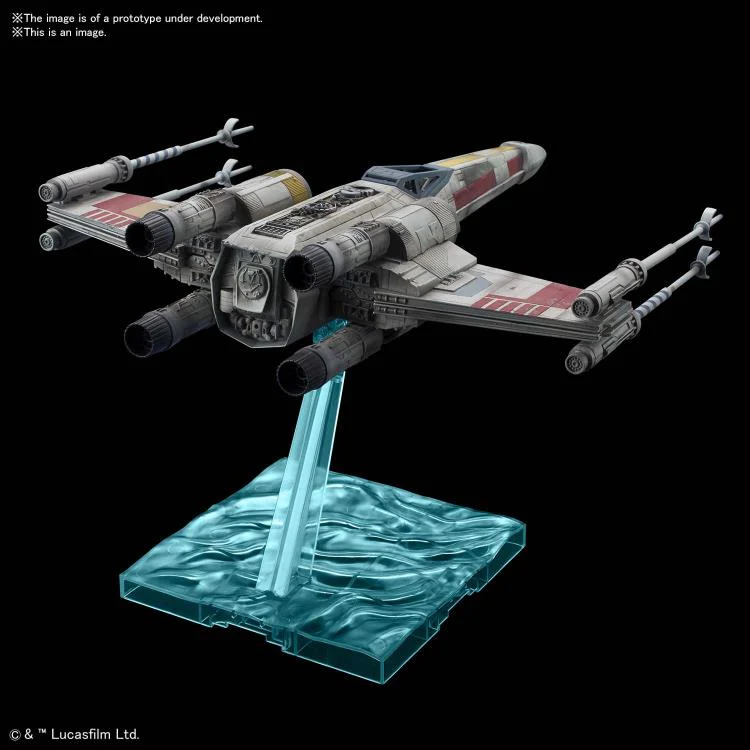 X-Wing Starfighter Red5 (Rise of Skywalker) 1/72 Scale Model Kit - Image 4