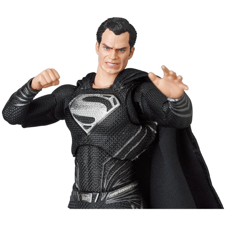 Zack Snyder's Justice League: Superman (Black Suit) MAFEX No. 174 - Image 8